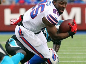 After injuring his hamstring at practice on Monday, Bills running back LeSean McCoy should be ready for the start of the season. McCoy is in his first season with the Bills. (AP)
