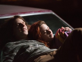 Jesse Eisenberg and Kristen Stewart in American Ultra. (Handout photo)