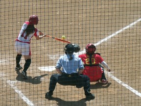 Courtney Gilbert recently returned home after competing with Team Canada at the 11th Junior Women's World Softball Championship in Oklahoma City. Canada finished fourth at the event, their best result in tournament history. (Contributed Photo)