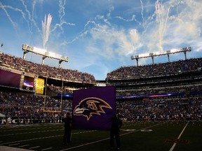 The director of security for the Baltimore Ravens was found not guilty on Thursday of charges that he groped a female stadium working after a game last season. (Rob Carr/Getty Images/AFP)