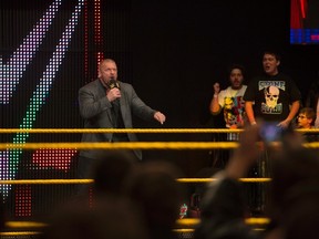 Paul (Triple H) Levesque, Levesque, WWE's executive vice-president of talent, live events and creative. (World Wrestling Entertainment photo)