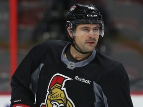 Senators veteran Chris Phillips hasn't played since Feb. 5. (Ottawa Sun Files)