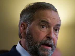 Thomas Mulcair. (Canadian Press files)