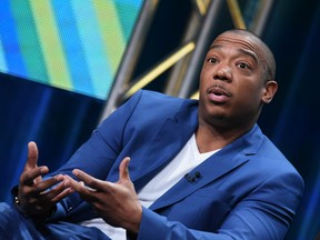 Ja Rule speaks onstage during the "Follow the Rules" panel at  the Viacom Networks 2015 Summer TCA Tour held at the Beverly Hilton Hotel on Wednesday, July 29, 2015 in Beverly Hills, Calif. (Richard Shotwell/Invision/AP)