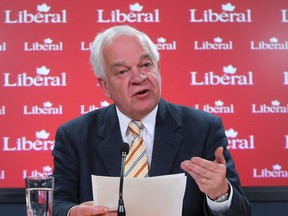 Toronto Liberal candidate John McCallum, a former bank economist, says Canada is the only G7 country in recession. (Andre Forget/ Postmedia Network File)