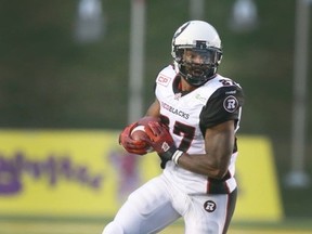 Ex-Ottawa RedBlacks running back Jeremiah Johnson. (Postmedia Files)