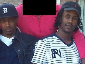 Mohamed Hersi (left) and Guled Mahadale are pictured in this undated handout photo.