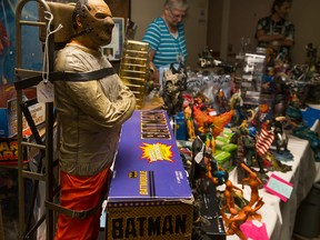 A Hannibal Lecter figure was one of hundreds of figures for sale at Quinte ToyCon on Sunday August 23, 2015 in Belleville, Ont. Tim Miller/Belleville Intelligencer/Postmedia Network