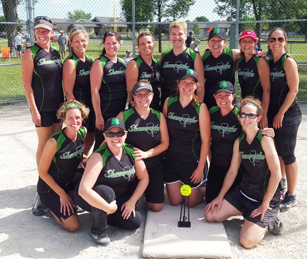 Shamrocks win ladies slo pitch B crown Owen Sound Sun Times