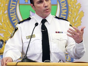 Winnipeg Police have named Danny Smyth as its new deputy chief of investigative services. (Brian Donogh/Winnipeg Sun file photo)
