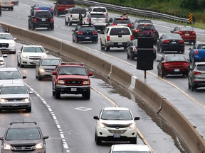 A recent photo of the Don Valley Parkway. (Toronto Sun files)