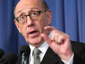 Kenneth Feinberg, a victims compensation lawyer hired by General Motors, is seen here holding a news conference to outline the eligibility criteria for a program to compensate victims of a faulty ignition switch. Feinberg and his team approved 399 of the 4,343 claims filed and rejected 3,944. REUTERS/Joshua Roberts/Files