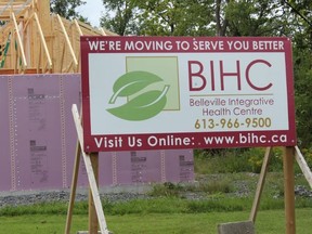 SAMANTHA REED/FOR THE INTELLIGENCER
Belleville Integrated Health Centre's newest location will be on Bell Boulevard. Centre owner and local chiropractor Matt Wong says the business is growing and needs more space. The new space is slated to open at the first of November.