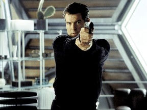 Pierce Brosnan as James Bond in 2002. (Handout)
