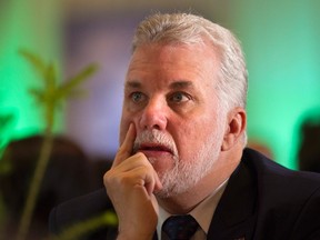 Quebec Premier Philippe Couillard