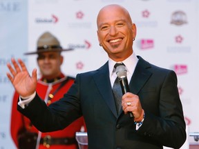 Host Howie Mandel smiles during the 14th annual Canada's Walk of Fame in Toronto, October 1, 2011.REUTERS/Mark Blinch