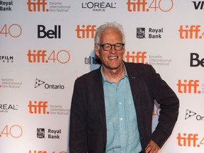 Director Brian D. Johnson of the film 'Al Purdy Was Here' stands for a photo on the red carpet during the Toronto International Film Festival press conference announcing the 2015 Canadian features and shorts lineup in Toronto on Wednesday, August 5 2015. THE CANADIAN PRESS/Aaron Vincent Elkaim