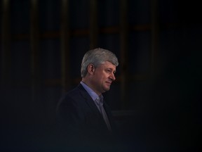 Conservative leader Stephen Harper makes a campaign stop in Lancaster, Ontario, on Wednesday, August 26, 2015.  THE CANADIAN PRESS/Sean Kilpatrick