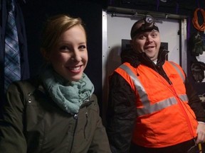 This undated photograph made available by WDBJ-TV shows reporter Alison Parker, left, and cameraman Adam Ward. Parker and Ward were fatally shot during an on-air interview on Aug. 26, 2015, in Moneta, Va. Authorities identified the suspect as fellow journalist Vester Lee Flanagan II, who appeared on WDBJ-TV as Bryce Williams. Flanagan was fired from the station in 2013. (Courtesy of WDBJ-TV via AP)