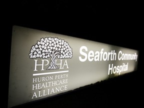 The Seaforth Community Hospital Site has received a substantial amount of money from an annual grant.(Shaun Gregory/Huron Expositor)