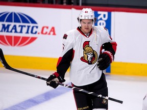 After signing a three-year, $10.5 million deal, winger Mark Stone, 23, is ready to show the Senators that he’s worth every penny after making only $500,000 last season. SUN FILES