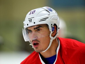 Nail Yakupov says while Connor McDavid may turn out to be as good as advertised, the whole team will have to improve in order to make the post season. (Perry Mah, Edmonton Sun)