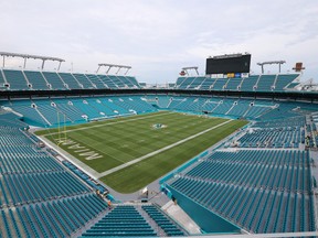 Miami Dolphins' Sun Life Stadium in Miami Gardens, Fla.  (David Santiago/El Nuevo Herald via AP)