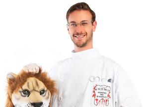 The 'lion-killing dentist' costume.