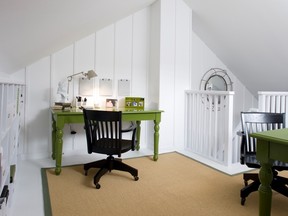 One of the clients loved green and the other client loved white so green and white it would be.