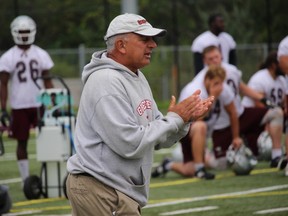 Ottawa Gee-Gees coach Jamie Barresi has high hopes for the 2015 OUA football season.TIM BAINES/OTTAWA SUN