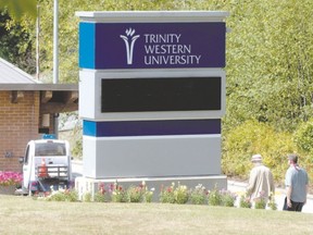 Trinity Western University has been fighting to get its law school accepted by law societies across Canada. The latest round is in British Columbia. (Darryl Dyck, The Canadian Press)