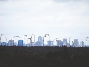 London skyline - highrises