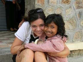 Supplied photo
Tammy Durand in Cambodia.