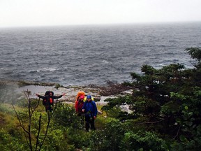 An Edmonton Scout troop won the 2015 Amory Adventure Award for their trek along Newfoundland's East Coast Trail.

The 26th St. Peter's Venturer Scout Company, with scouts ranging in age from 14 to 17, planned the trip which took them on a four-day, 65 kilometer hike through lush forest, vast meadows and rocky, wave-battered coastline. PHOTO SUPPLIED