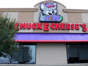 Chuck E. Cheese's in Kingston, Ont. on Sunday August 30, 2015. Chuck E. Cheese's is closing their Kingston location after their regular business hours on Sept. 7. Steph Crosier/Kingston Whig-Standard/Postmedia Network