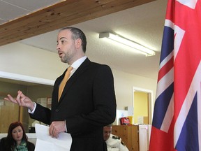 Tyler Fainstat, executive director of the John Howard Society of Kingston and District. MICHAEL LEA\THE WHIG STANDARD