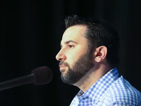 Blue Jays GM Alex Anthopoulos could be out of a job at season's end. (Veronica Henri/Toronto Sun)