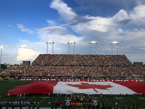 Tim Hortons Field in Hamilton. (Dave Abel/Toronto Sun)