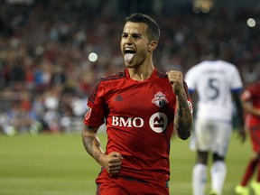 Sebastian Giovinco will miss Saturday's game in Seattle. (SUN FILES)