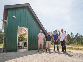 Supplied photo
Cambrian College’s applied research division, Cambrian Innovates, along with its partners, have collaborated to design, build, and test an all-season greenhouse in Espanola using energy-efficient techniques and materials.