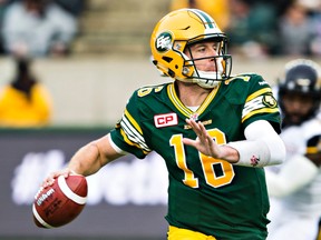 Quarterback Matt Nichols is now a Blue Bomber. (Codie McLachlan/Postmedia Network file photo)