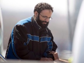 Chiheb Esseghaier arrives at Buttonville Airport just north of Toronto on April 23, 2013. (THE CANADIAN PRESS/Frank Gunn)