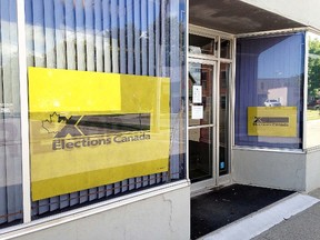 An Elections Canada office is now set up on Creek Street. The office will be hiring people for jobs on election day and the advance polls.