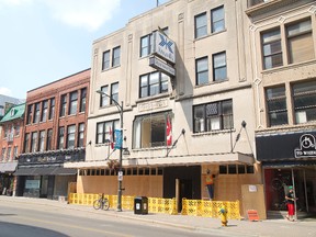 Construction continues Kingsmill's building in London, Ont. on Wednesday September 2, 2015. (DEREK RUTTAN, The London Free Press)