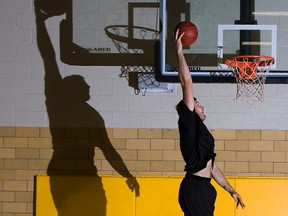 Winnipeg native Chad Posthumus has played in Japan, Argentine and in the NBA Summer League with the Chicago Bulls. (DEREK RUTTAN, The London Free Press)