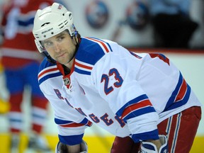 Former New York Rangers captain Chris Drury has been named the team's director or player development. (Postmedia Network file photo)