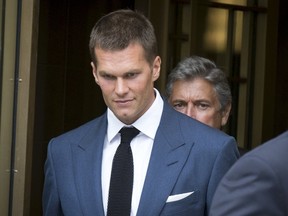 Patriots quarterback Tom Brady commented on Facebook on Friday night, one day after his four-game suspension was vacated by a judge on appeal. (Brendan McDermid/Reuters)