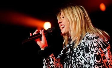 Ellie Goulding sings during her set at the 2015 SONiC BOOM Festival in Borden Park in Edmonton on Saturday Sept. 5, 2015. Tom Braid/Edmonton Sun/Postmedia Network.