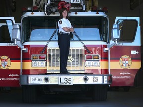 Colleen Woolsey is Ottawa's first female chief of a fire division.