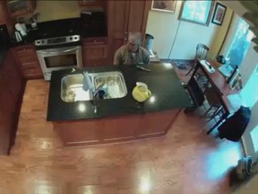 Jerry Bance, the former  Conservative candidate for the Scarborough-Rouge Park riding, is seen here reportedly urinating into a customer's coffee mug in this still image from a video broadcast of CBC's Marketplace which aired on March 2, 2012. (THE CANADIAN PRESS/HO-CBC Marketplace)